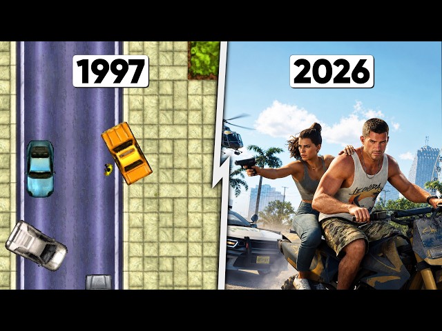 Evolution Of GTA Games [1997-2026]