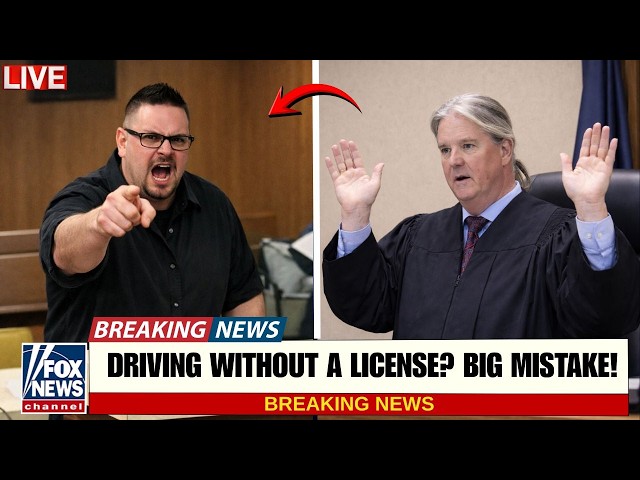 JUST NOW! Judge Middleton DESTROYS Defendant Driving Without a License in Court