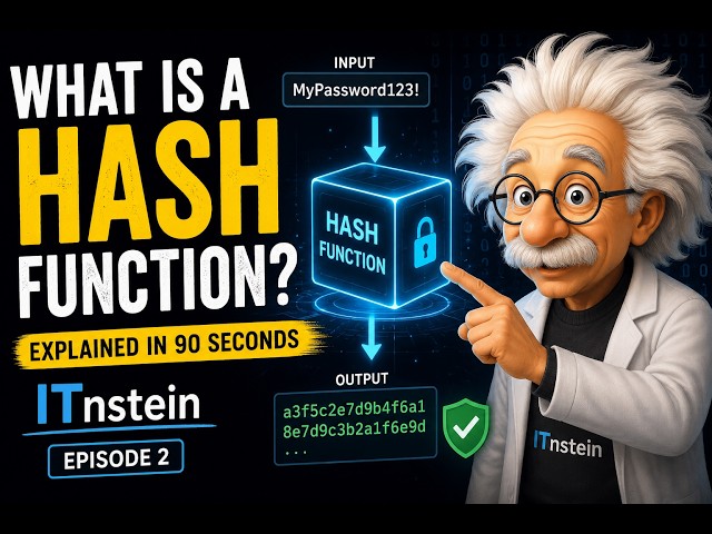 What Is a Hash Function? (The Secret Behind Password Security) | ITnstein