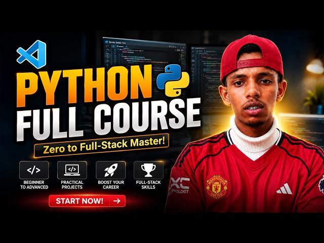 Python Programming Full Course in Amharic | ከዜሮ እስከ ፕሮፌሽናል ደረጃ (2026 Complete Guide)