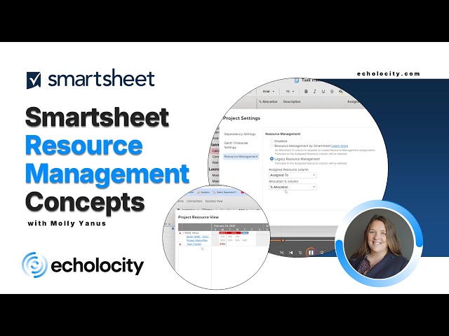 Smartsheet Resource Management Concepts | Echolocity