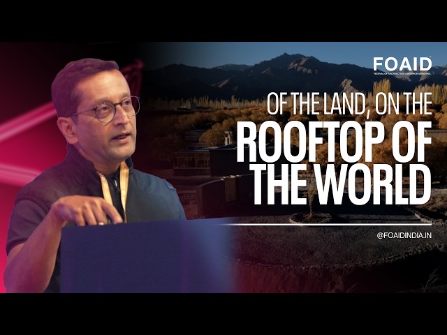 Drawing the Line: Building With the Land, Not On It | Ashwin Alva | FOAID 2025