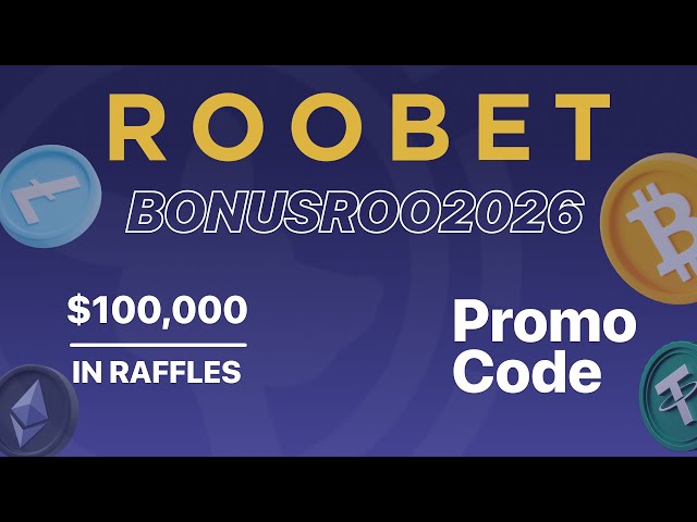 Roobet Promo Code "BONUS2026" — Daily Rewards & Raffle Access (2026)