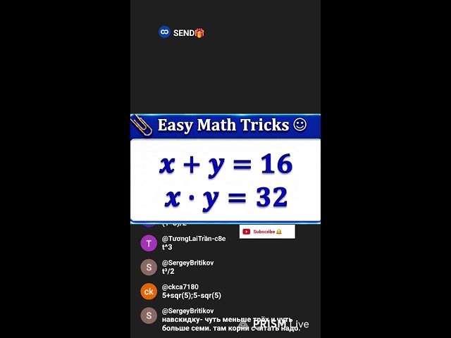 Most People Forget the Second Answer! What is a+b+c=?LIVE Solve 🧠