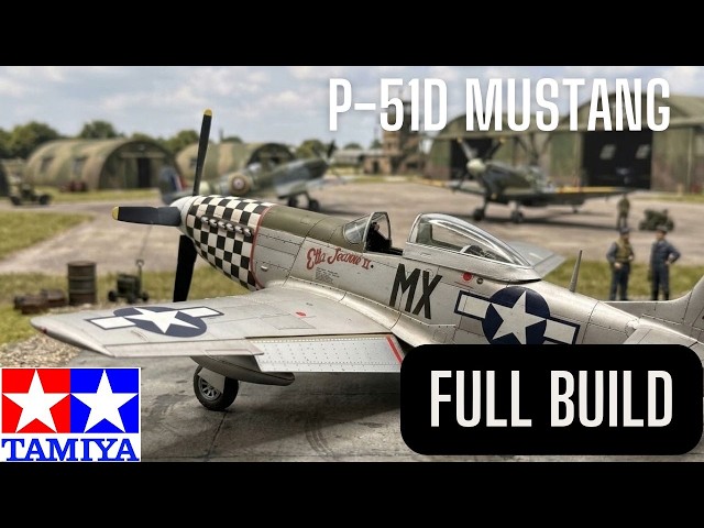 Tamiya 1/48 P-51D Mustang "FULL BUILD"