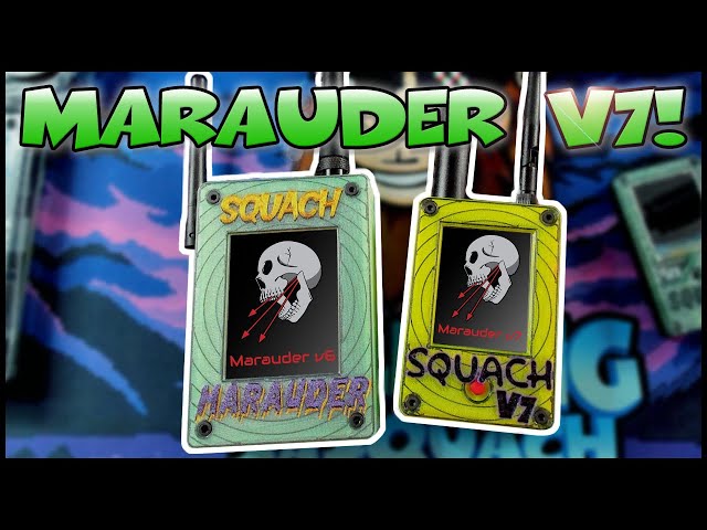 New ESP32 MARAUDER v7!  A Penetration Tester's DREAM!!