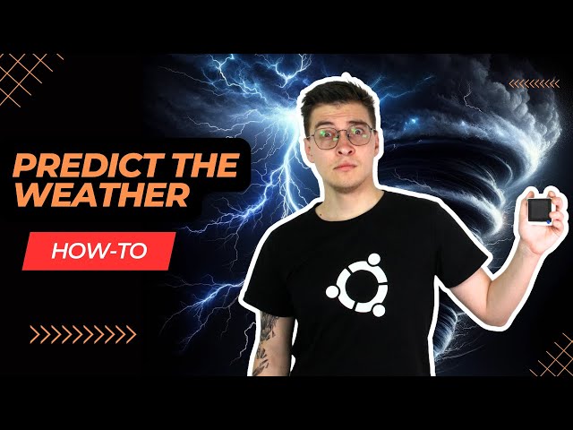 Can we predict the weather on a microcontroller?