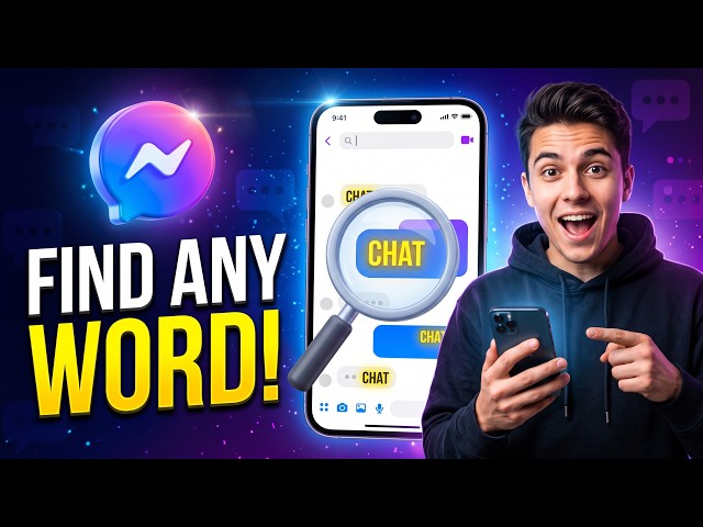 How To Find A Specific Word In Messenger Chat