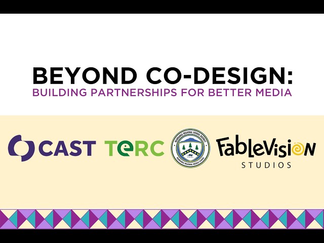2027 SXSWedu PanelPicker Video: "Beyond Co-Design: Building Partnerships for Better Media"