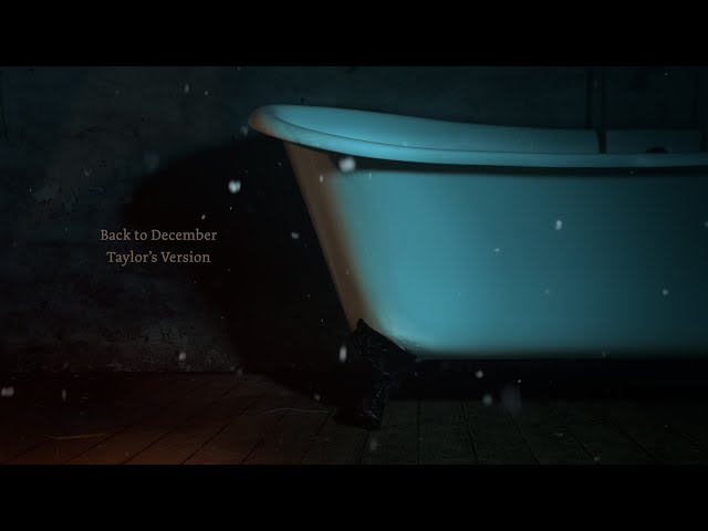 Taylor Swift - Back To December (Taylor's Version) (Lyric Video)