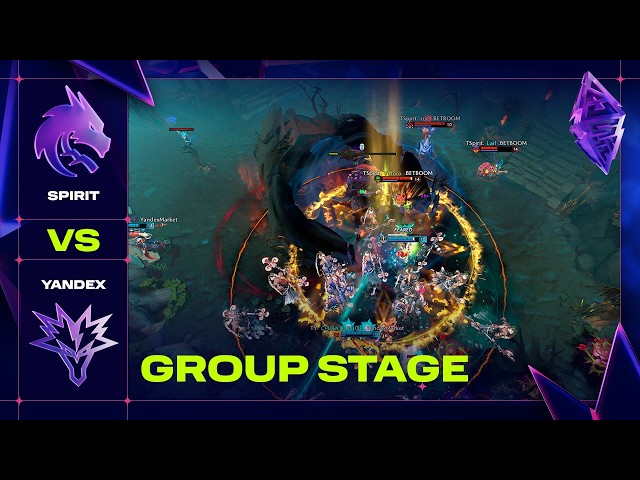 WINNER TO SEMIFINALS! TEAM SPIRIT vs TEAM YANDEX - Official Highlights - BLAST SLAM VIII Dota 2