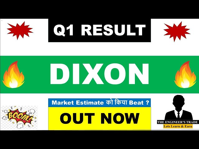 Dixon Q1 Results 2027 | Dixon Results Today | Dixon Technologies Share Latest News 