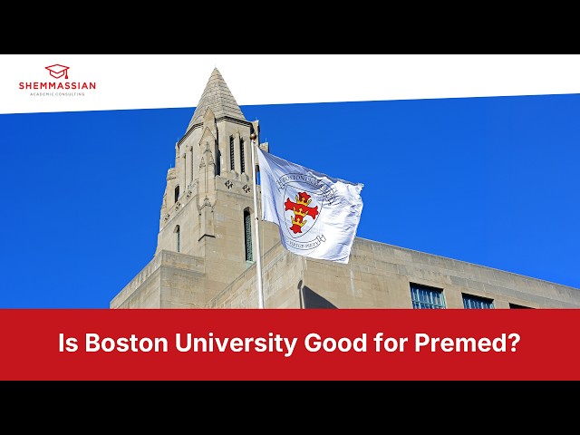 Is Boston University good for premed?