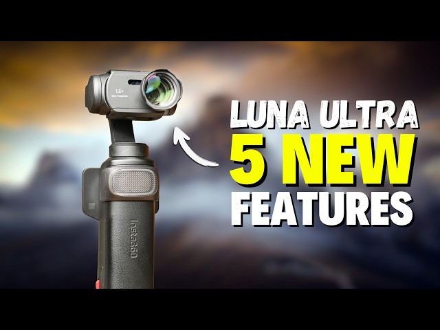 BIG Insta360 Luna Ultra Update & NEW Lens (vs DJI Pocket 4P)