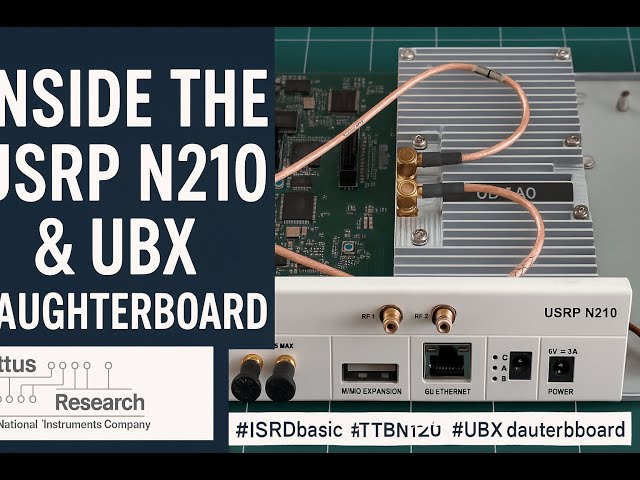 Inside the UBX-40 + USRP N210: Complete Internal Tour & SDR Explained
