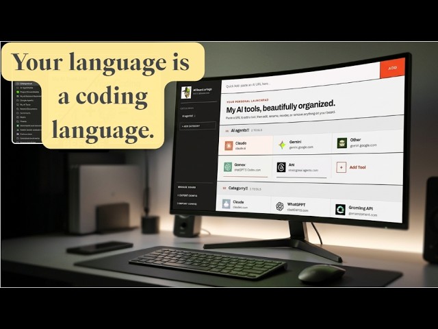 Vibe Coding I: My Personalized Workspace