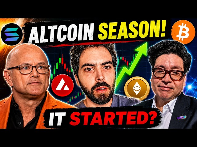 Altcoin Season → IT STARTED!! Top 3 Crypto Coins!!