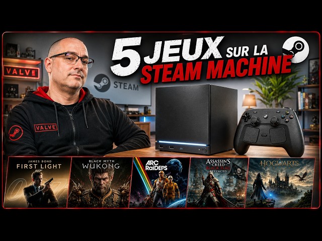 5 BIG GAMES on the Steam Machine