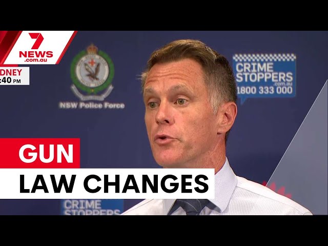 NSW Premier promises tougher gun laws after shooting | 7NEWS