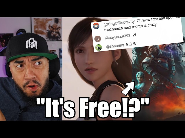 Let’s React to Final Fantasy VII Rebirth & The Witcher 3 Trailers! | Gamescom 2026
