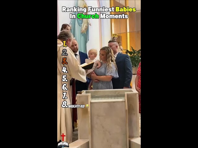 Funniest Babies in Church Moments Ranked 😂#funny #viral #comedy #LOL #kids — Watch & Subscribe Now!