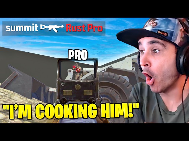 16 Minutes of Summit1g... Actually Being GOOD at Rust?