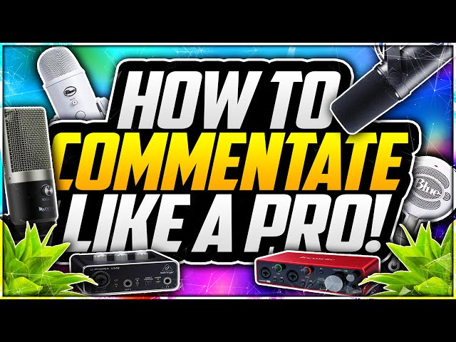 How To Commentate Like A PROFESSIONAL on YouTube 2020! 🎙 EASY Commentating Tips!