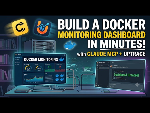 Build a Docker Monitoring Dashboard in Minutes with Claude MCP + Uptrace