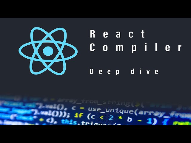 React compiler deep dive - React conf 2024