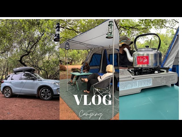 VLOG: OUR FIRST CAMP AS A MARRIED COUPLE| SOUTH AFRICAN YOUTUBER 