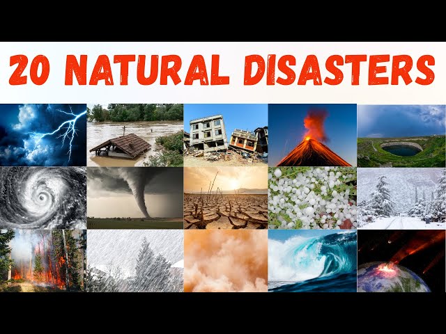 20 Natural Disasters Explained for Kids | Earthquakes, Tsunamis & More #disasters #weather #natural
