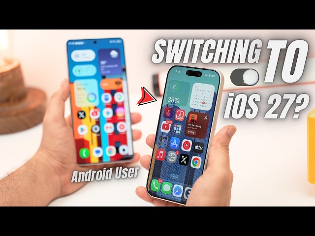 5 Things I ACTUALLY Like on iOS 27 as a Hardcore ANDROID User! #wisprflowpartner