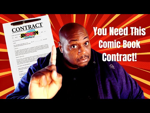DON'T Start your Comic Book without this CONTRACT - Snooby Comics