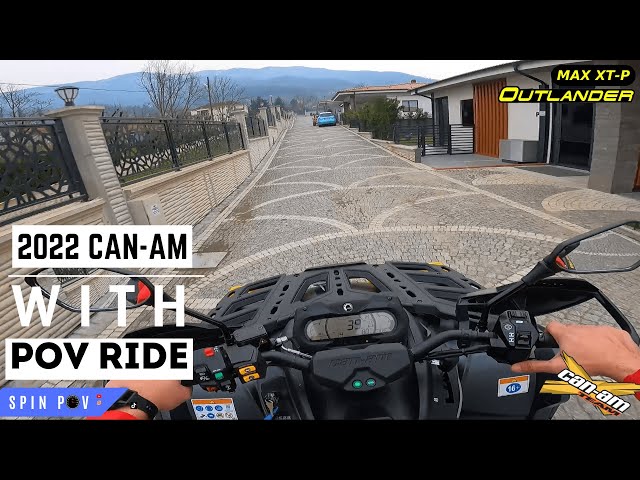 2022 CAN-AM OUTLANDER MAX XT-P 1000 - POV Test Ride (Binaural Audio)