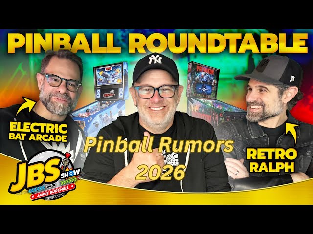 Pinball Roundtable -EP13 - Pinball Rumors 2026: Pokémon, Halo, Fallout and Industry Drama?