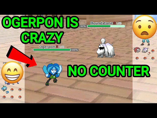 Ogerpon Wellspring Is Crazy Good! (Pokemon Showdown Random Battles) (High Ladder)