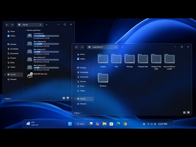 🔥 I Turned Windows 11 Into a Stunning Glass UI! 🤯 | Glassify Theme + Windhawk Customization (2026) ®