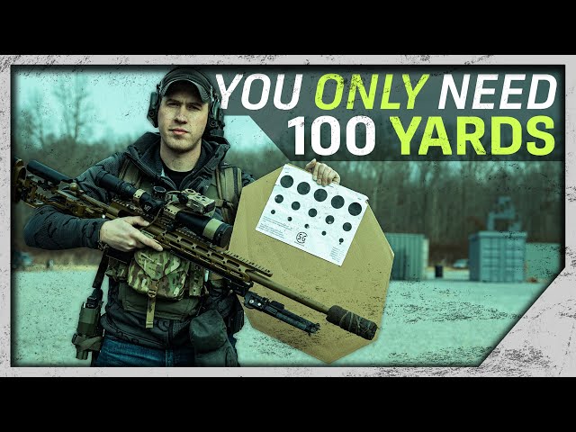 100 Yard Precision Rifle Training With SG Concepts Target | Ft. Lucas Botkin
