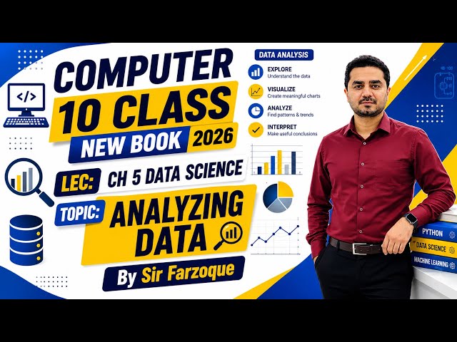 ANALYZING DATA | CHAPTER 5 | NEW 10TH COMPUTER