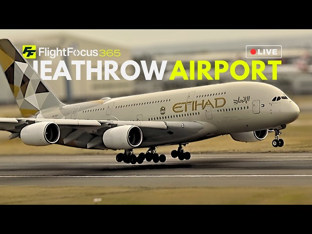 Heathrow Airport Live - Thursday 8th October 2026