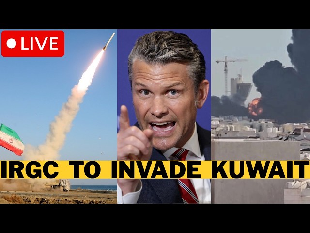 BREAKING: IRGC Move To INVADE Kuwait - Trump REJECTS Iran War Ceasefire