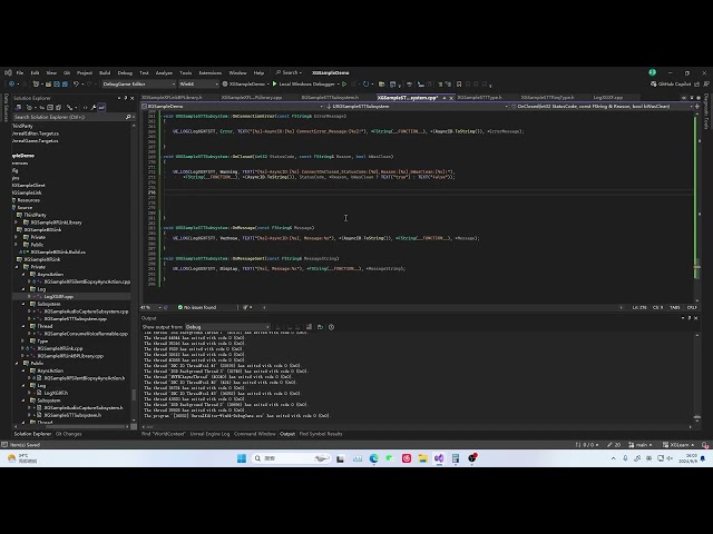UEC++ From Basics to Advanced | M29-007: Completing the WebSocket Framework