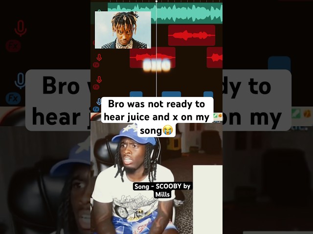 Bro was flabbergasted😭😭 “SCOOBY” by Mills OUT NOW #kaicenat #juicewrld #xxxtentacion