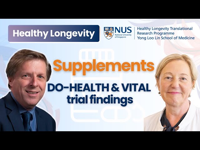 DO-HEALTH & VITAL Trial Findings: Nutritional Supplementation | Prof Heike A. Bischoff- Ferrari