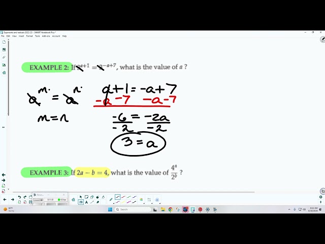 Exponents and radicals lesson part 2    8 18 26