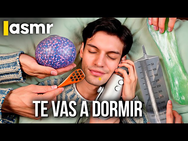 ASMR Español: ¡Te Vas a Dormir! Triggers Variados para Sueño Profundo 😴🎧