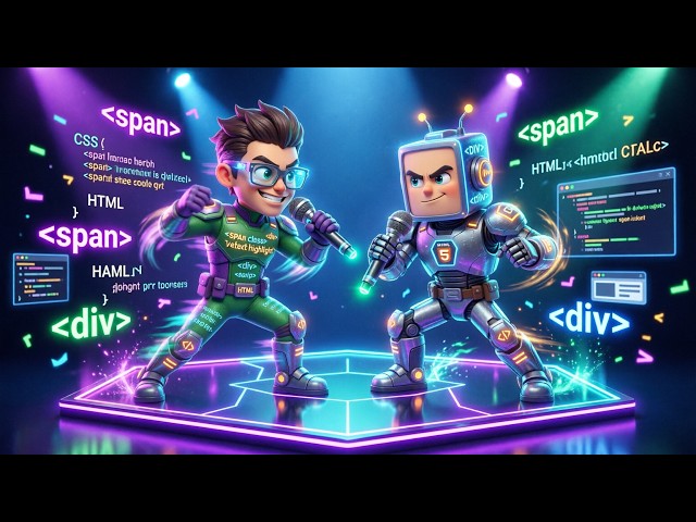 DIV vs SPAN – HTML Heroes Song
