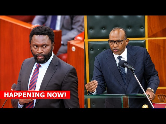 LIVE: Fireworks as CS Aden Duale appears in Parliament to answer questions over Kenya US Ebola deal!
