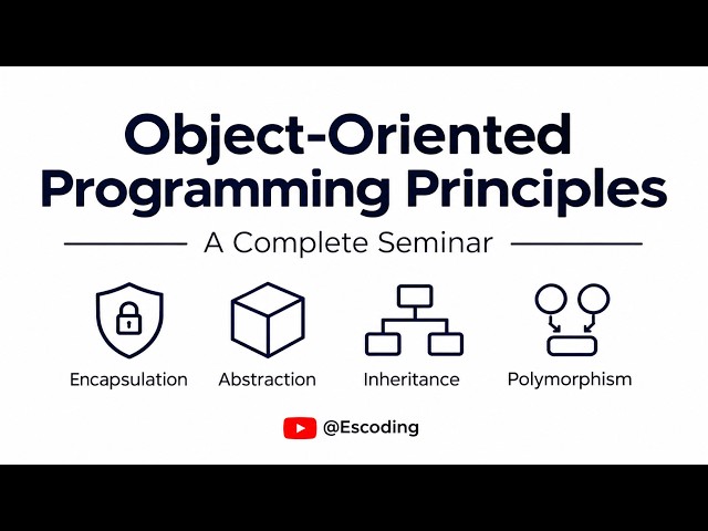 Object-Oriented Programming Principles Explained | OOP Fundamentals