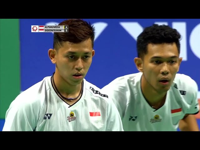 Badminton Denmark open 2022 !!! Fajar/Rian vs Kevin/Gideon